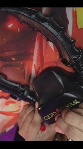 I Printed My Own God Of War Stand!! #3dprints