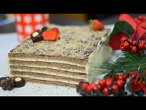 Svecana praznicna torta koju pravim svake godine-kremasta,najukusnija torta -Beautiful Holiday Cake