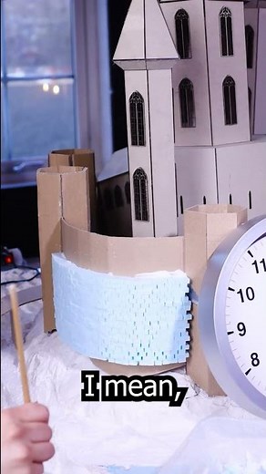 I Built a Castle With 30,000 Bricks #shorts