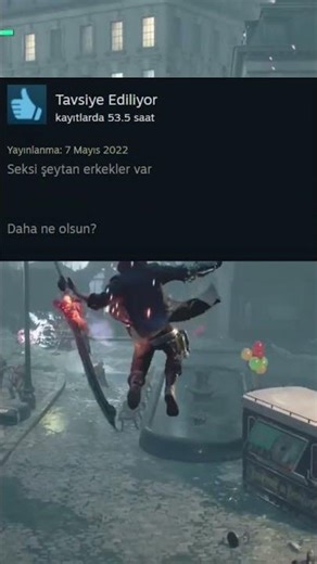 Steam Yorumları ÇILDIRMIŞ - Devil May Cry 5 #devilmaycry5 #dmc5 #steamyorumlari #gaming #shorts