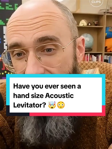Have you seen it ever? #acoustic #levitator #levitation #science #didyouknow