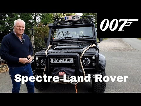James Bond Spectre Land Rover Defender