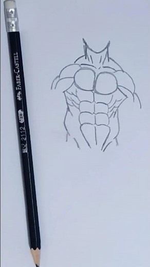 Become a Bodybuilder Artist: Quick and Easy Muscle Drawing Steps #drawing #art #tutorial