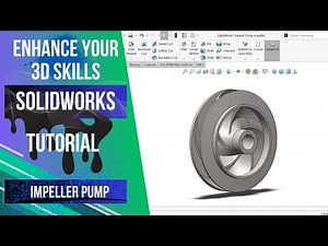 SolidWorks Tutorial | Impeller Pump | 3d Modeling Tutorial
