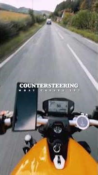 Countersteering a Motorbike | What causes countersteer?