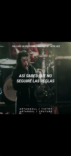 • Falling In Reverse - Raised By Wolves [español] #fallinginreverse #lyrics #español #rock #viral