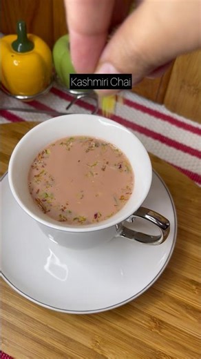 Kashmiri Chai Recipe | Pink Tea at Home | Traditional Kashmiri Noon Chai