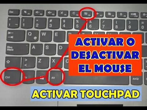 CÓMO ACTIVAR O DESACTIVAR EL MOUSE (TOUCHPAD) EN MI LAPTOP