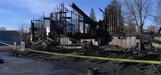Fire destroys historic Reese church