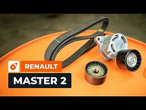How to replace the timing belt on the Renault Master