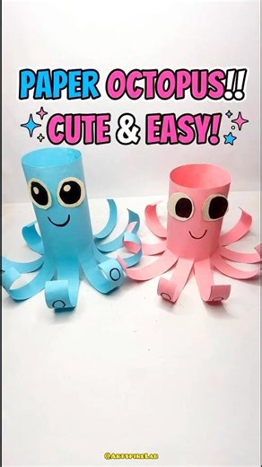 Most Satisfying 3D Paper Octopus 🐙 | Visual Art Trend 2026