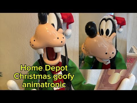 Home Depot 2025 Christmas goofy unboxing and set up .￼