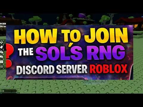 How To Join The Sol’s RNG Discord Server (Roblox) OFFICIAL Invite Code