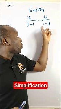 Simplifying Fractions #fraction #simplify #gpadlearnmaths #maths #stem #simplification