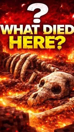 Minecraft’s Darkest Mystery: Who Were These Fossils? #minecraft #roblox #myths