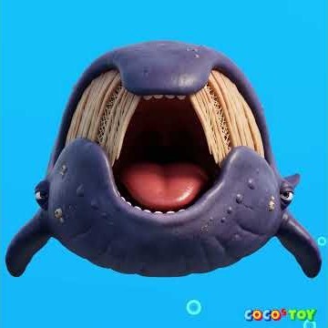 Where is the baby blue whale's mom?⭐ #shorts ㅣsea animals quiz for kids ㅣCoCosToy