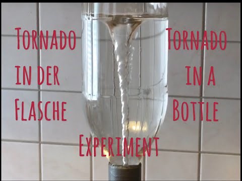 Tornado in a Bottle Experiment/ Cyclone Tube