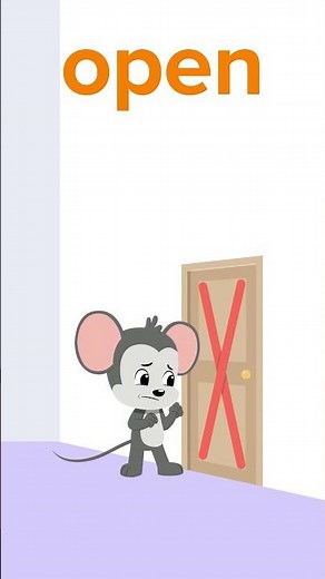 Kindergarten Sight Words: Open | ABCmouse #learning #education #sightwordsforkids #kindergarten