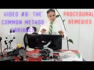 The Common Method Variance CMV