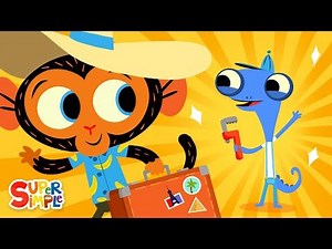 Mr. Chameleon Takes Over Mr. Monkey's Garage | Mr. Monkey, Monkey Mechanic