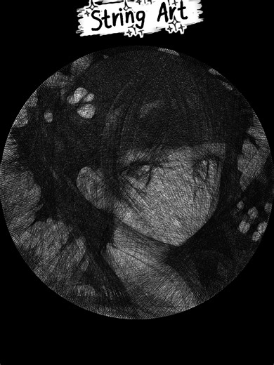 Yorumlarda en çok istenen karakteri yapıyorum #maomao #theapothecarydiaries #anime #python #stringart