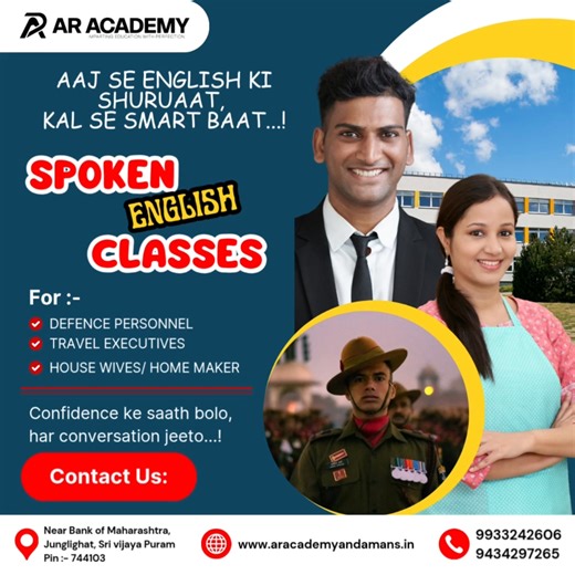 Apni English se sabko impress karo...! ✨ . Join AR Academy – jahan...