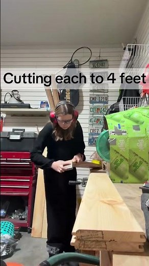 How to make an easy DIY wooden dog crate top out of three 8-foot tongue and groove boards!