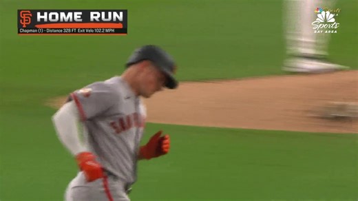 Matt Chapman blasts solo homer, first of season to pad Giants' lead over Padres