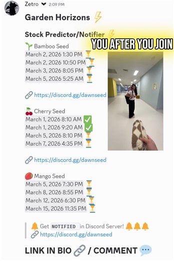 Garden Horizons Stock Notifier/Predictions #gardenhorizons #stocknotifier #stockpredictor #growagarden #roblox