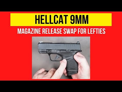 Springfield Hellcat Magazine Release Reversal. Easy Procedure!