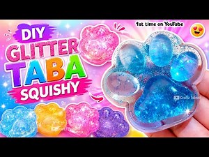 How to make viral Cat Paw Taba Squishy at home 😱🐾 Paper craft/ Easy craft ideas/ DIY/ art and craft