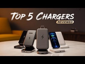 Top 5 Best Wireless Chargers in 2025 | Fast Charging Review & Test