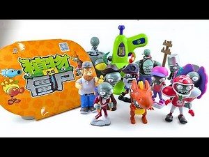 Collecting All The New PLANTS VS ZOMBIES Figures!! | PVZ 2 Toys Review ASMR