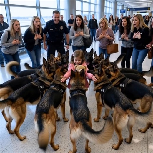 The shift had begun with the same monotonous rhythm as a thousand others before it, accompanied by the low, steady drone of terminal announcements and the lingering scent of burnt coffee trapped in the recycled air. Officer Mark Jensen, a seasoned handler who had spent more years on the force than he cared to tally, navigated the bustling crowd with the effortless grace of a predator moving through a herd of grazing animals. At his side, keeping perfect pace, was Rex, a massive German Shepherd w