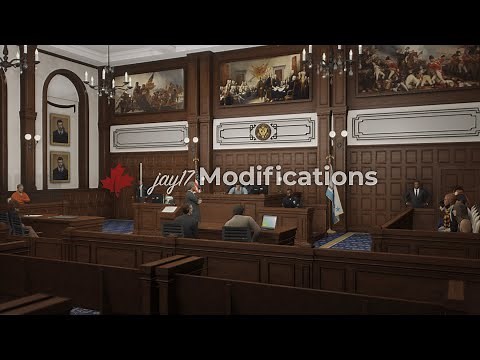 GTA V - Courthouse Interior Remastered (FiveM MLO)