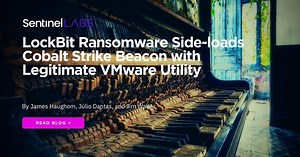 LockBit Ransomware Side-loads Cobalt Strike Beacon with Legitimate VMware Utility