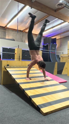 SUPER Tricky Handstand Walk #shorts #calisthenics #parkour