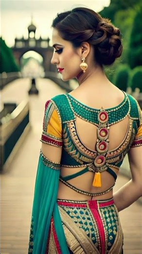 💯#latest#blouse back neck design#short video#viral