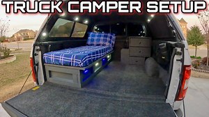 VIDEO: Super Simple Pickup Truck Camper Conversion Has Everything You Need