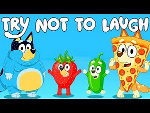 BLUEY - Super TRY NOT TO LAUGH - COMPILATION 🤣 [YTP] parody