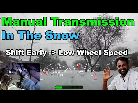 (45) Manual Transmission: How to Accelerate in Snow