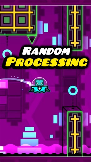 BLAST PROCESSING But It’s RANDOM 🤔 - #geometrydash #gd #blastprocessing #meme