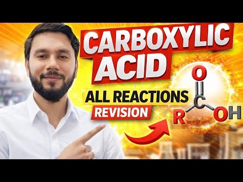 CARBOXYLIC ACID - ALL REACTION REVISION | NEET | JEE | Best Revision #organicchemistry #neet #jee