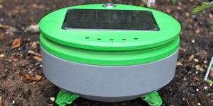 Tertill, il robot giardiniere che estirpa le erbacce con l'energia solare (FOTO E VIDEO)