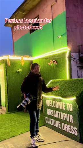 Professional photo shoot 📸 perfect location😻#photography #foryou #foryoupage #style #culture @subashbomzantamang @Arjun xettri fanclub