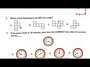 Solution of IMO paper 2024-25 | Class 4 IMO paper solution | Part 1 q. no.1-30 | class 4 imo 2024-25