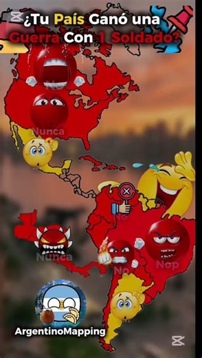 ¿Tu País Ganó Una Guerra Con 1 Soldado? #mapping #mapper #geografia