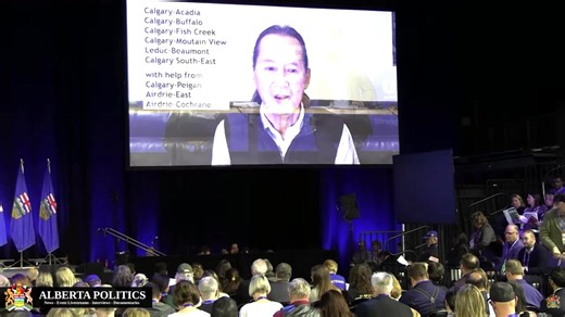 Albertans calling for a provincewide ban on forced medication without consent via municipal drinking water at last week's UCP AGM. 👏 | Calgary Freedom Central