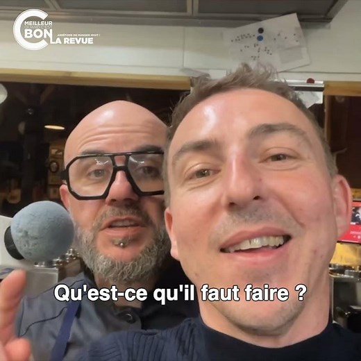 Billy and Pascal from La Java Bleue support our magazine