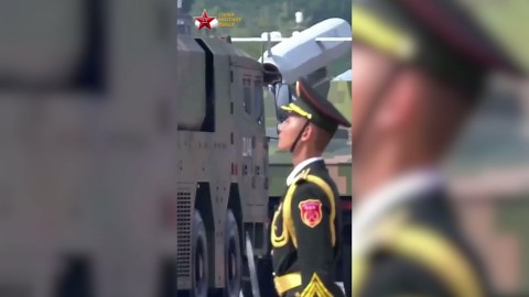 China Shows Off Nuclear Missiles At Military Parade